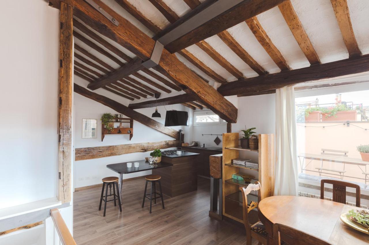 Amazing Penthouse With Terrace And Rooftop In Trastevere Roma Exterior foto