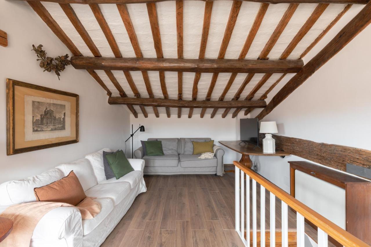 Amazing Penthouse With Terrace And Rooftop In Trastevere Roma Exterior foto