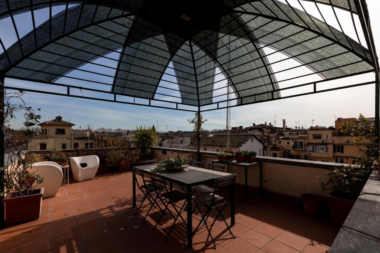 Amazing Penthouse With Terrace And Rooftop In Trastevere Roma Exterior foto